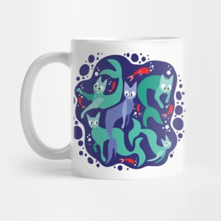 Mer-cats Mug